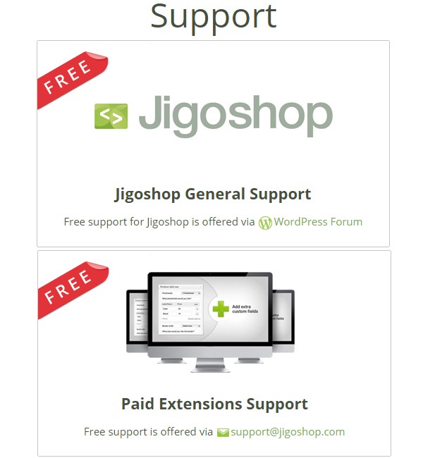 Jigoshop Support