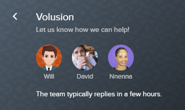 Volusion Support