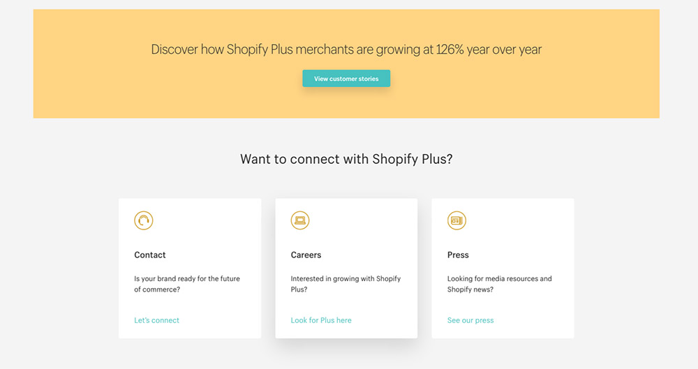 shopify plus support