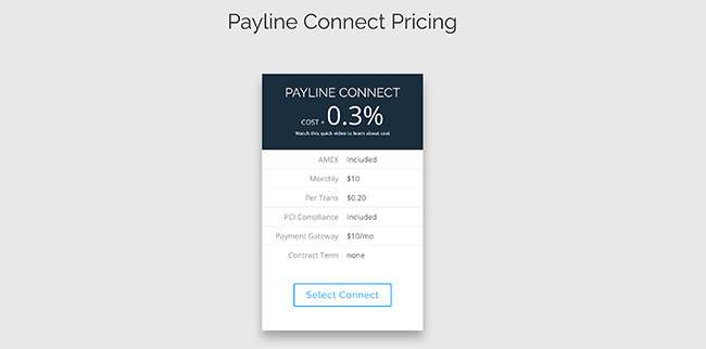 payline connect pricing