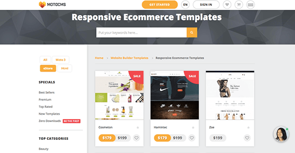 MotoCMS Review: An Incredible Drag and Drop Ecommerce Builder for All