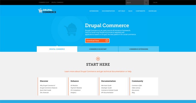 open source ecommerce - Drupal commerce