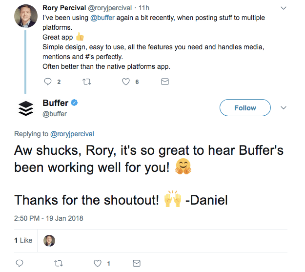 Buffer Reply