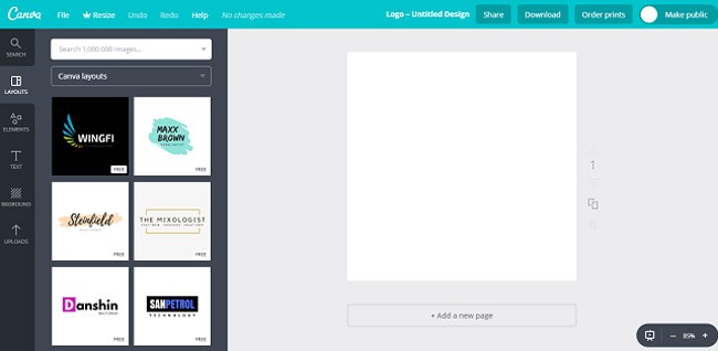 canva design tool