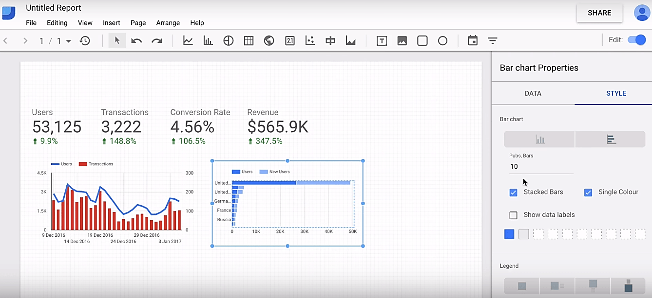 google data studio