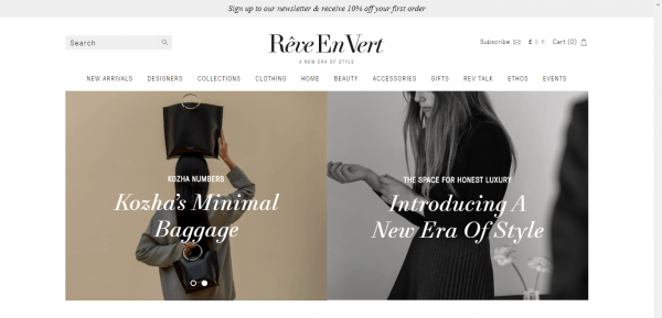 Ethical online shops