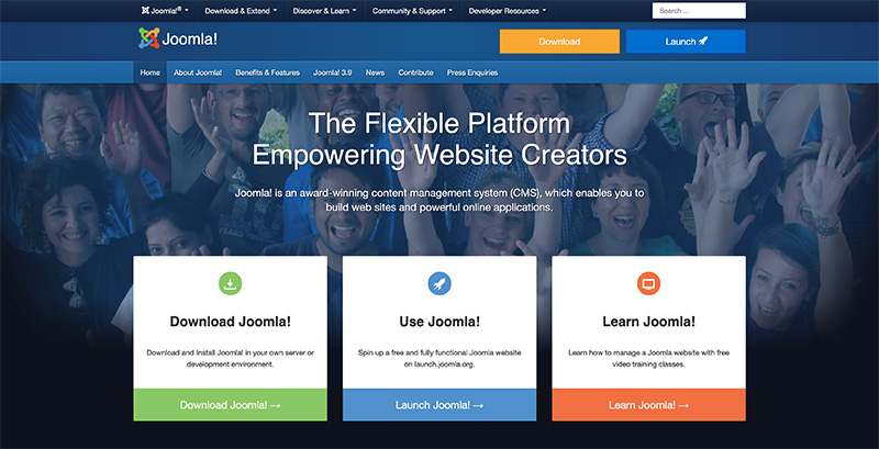 joomla - open source and free ecommerce platforms