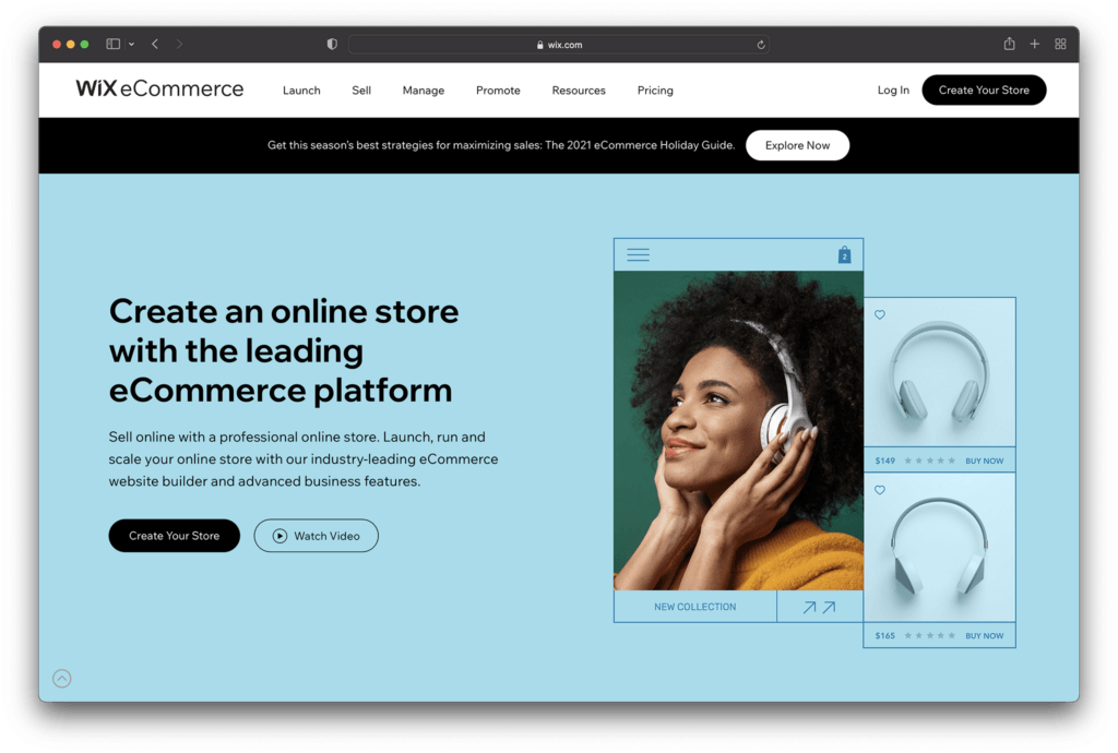 wix ecommerce - open source and free ecommerce platforms