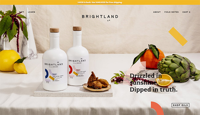 SHOPIFY STORE - Brightland