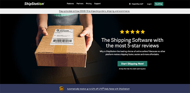 shipstation ecommerce shipping platform