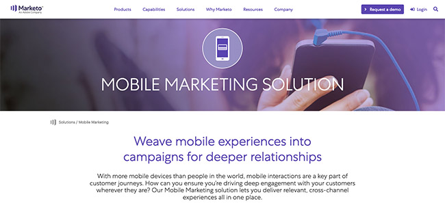 marketo mobile marketing