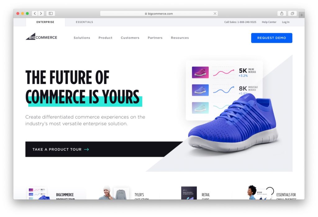 BigCommerce ecommerce website builder