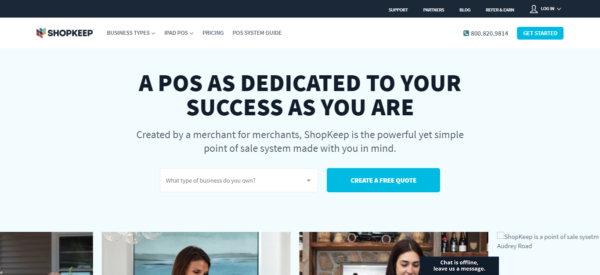 PayPal Here alternative: shopkeep