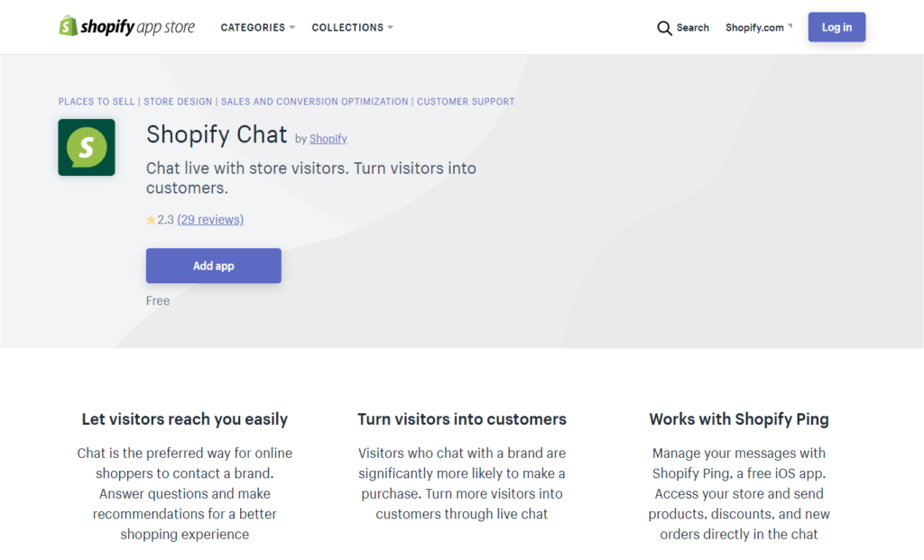 shopify chat app install