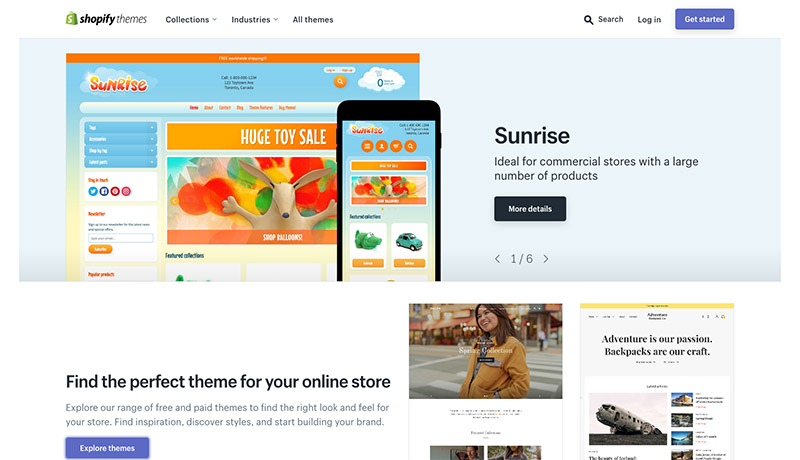 shopify themes