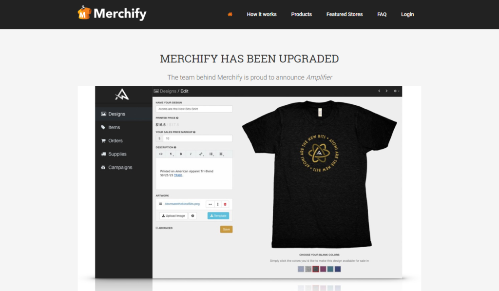 print on demand products - Merchify