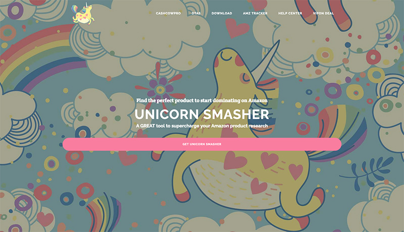 unicorn smasher homepage - best amazon tools