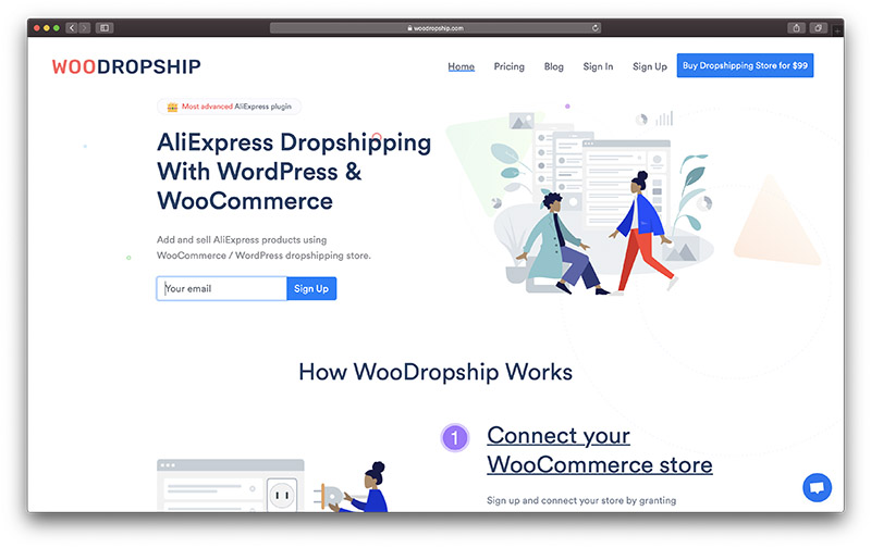 woodropship homepage - printful alternatives