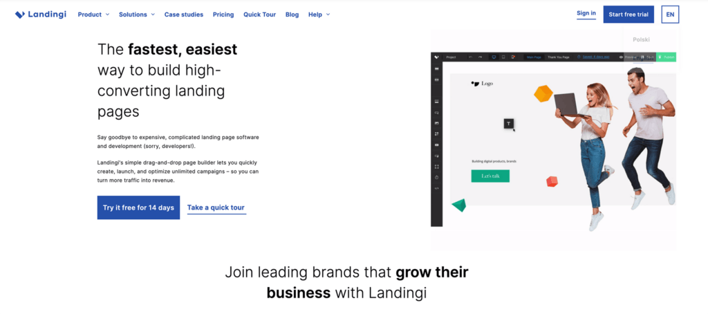 Landingi - best landing page builder