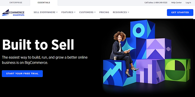 bigcommerce homepage