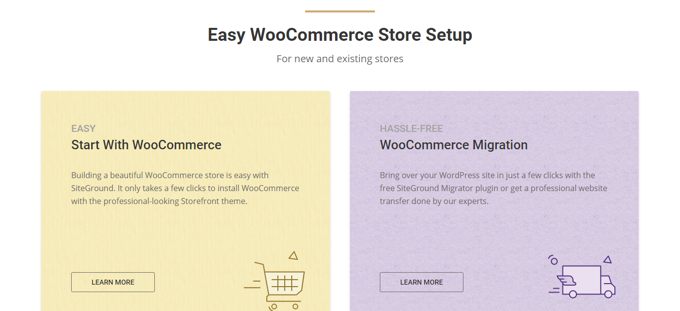 siteground WooCommerce Hosting