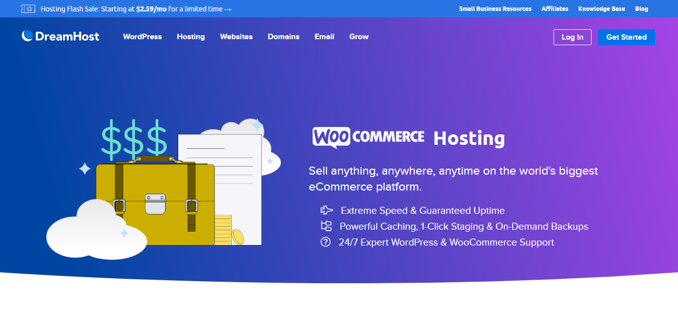 dreamhost WooCommerce Hosting