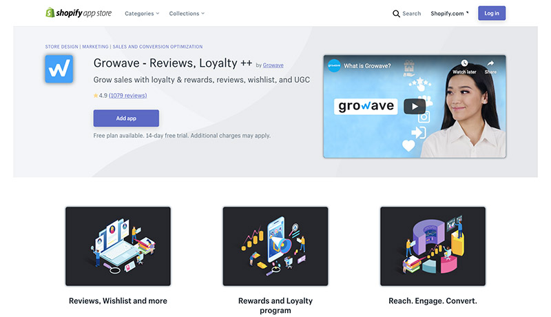 growave - shopify app store