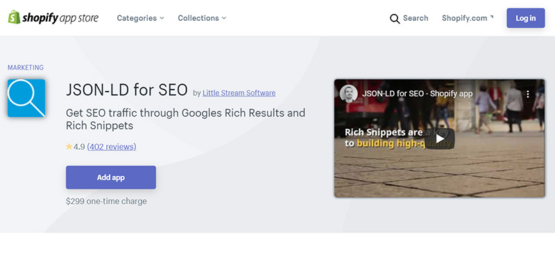 JSON‑LD for SEO - Best Shopify SEO Apps