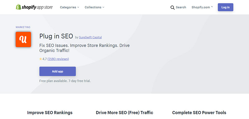 plug in SEO - Best Shopify SEO Apps
