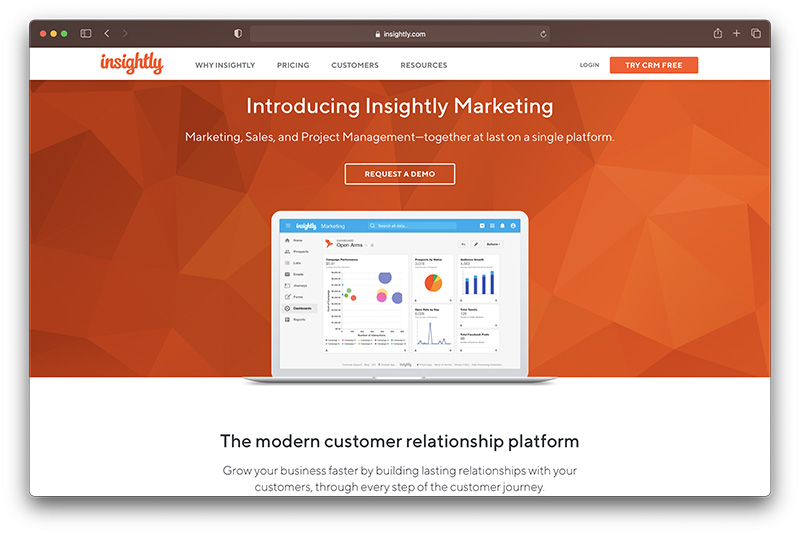 insightly crm for small business