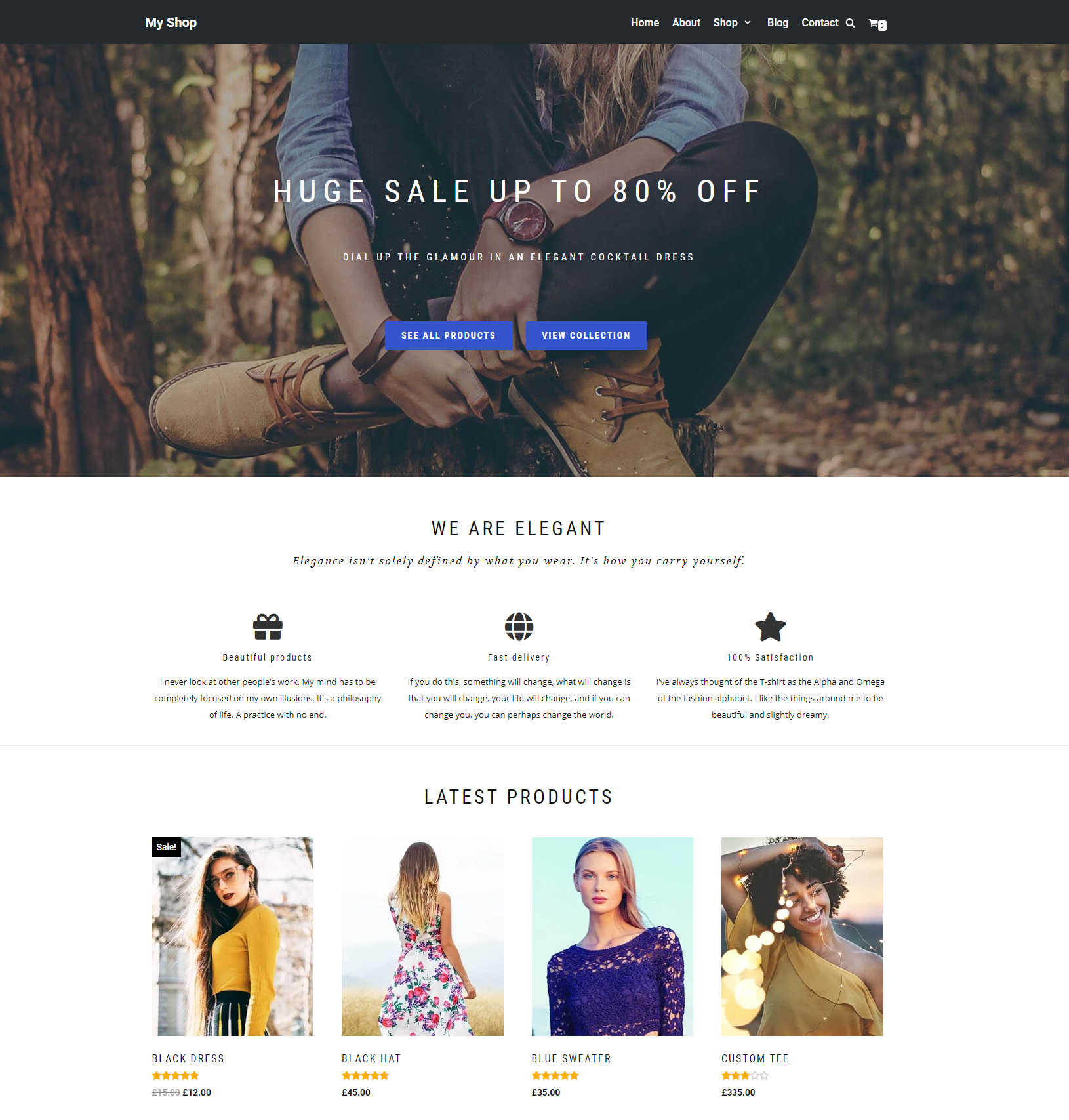 myshop - best WooCommerce themes