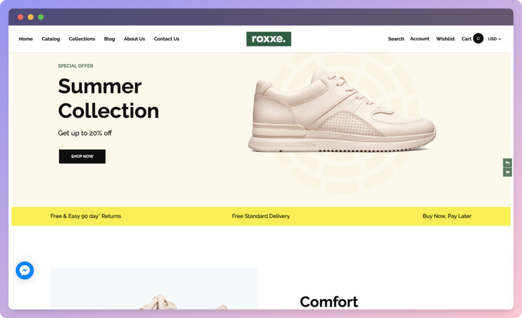 roxxe shopify theme - best shopify themes