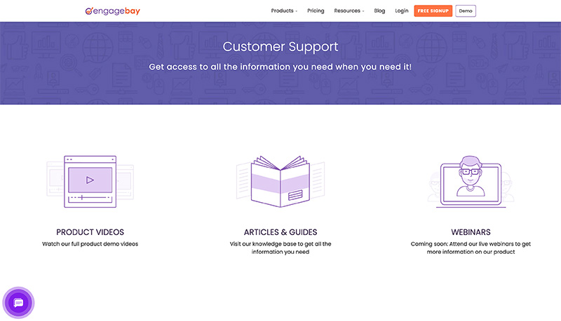 Engagebay - Customer Support Knowledge Base