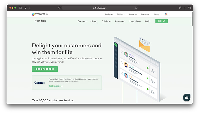 freshdesk - best zendesk alternatives