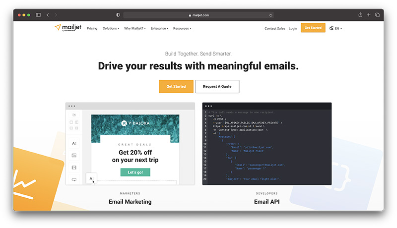 mailjet - best cheap email marketing software