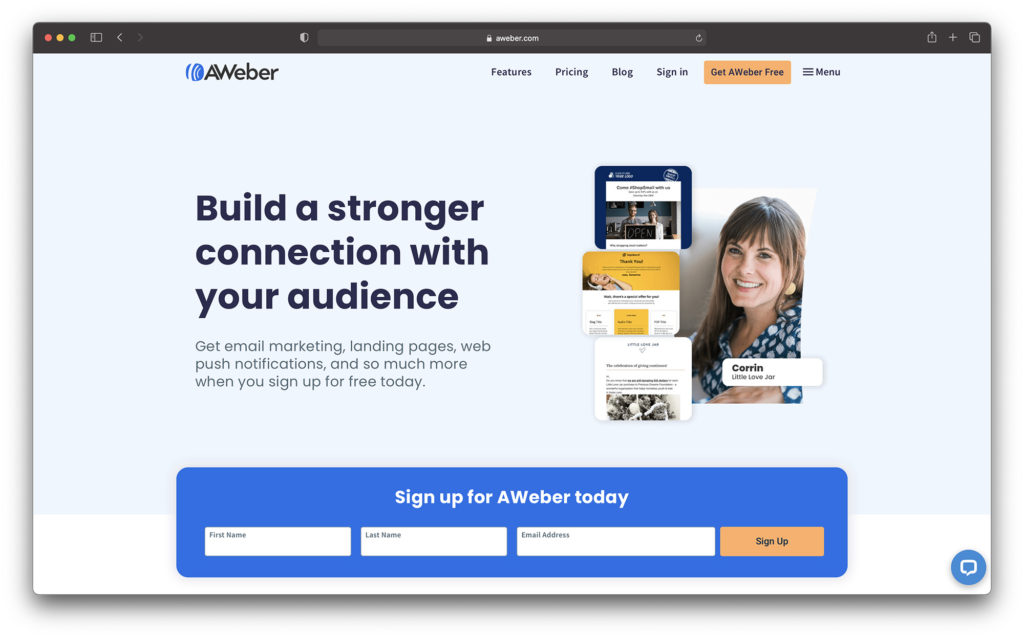 aweber - best email marketing service