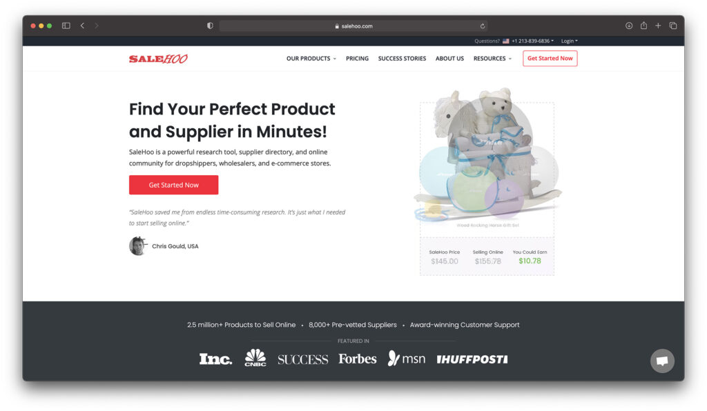 salehoo - best dropshipping suppliers in Europe