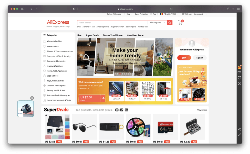 aliexpress - best dropshipping suppliers usa