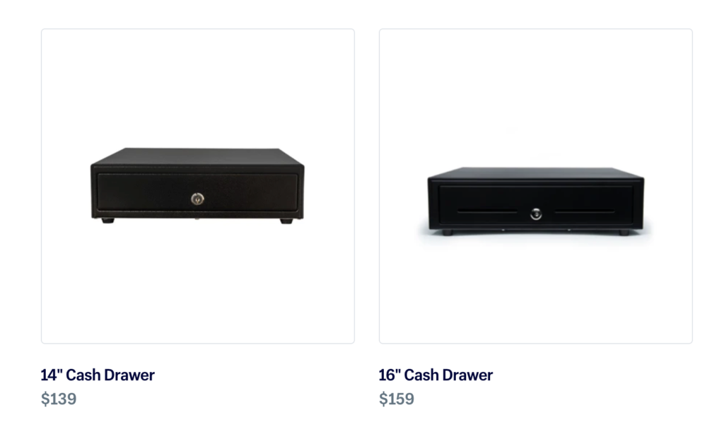 cash drawers - Shopify POS hardware