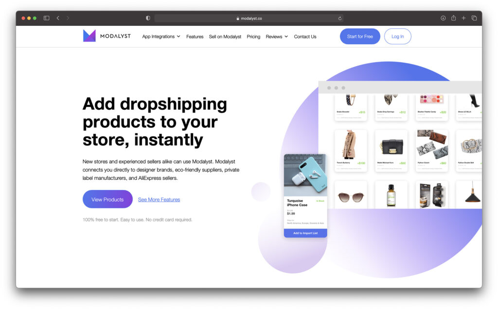 modalyst - best bigcommerce dropshipping solutions