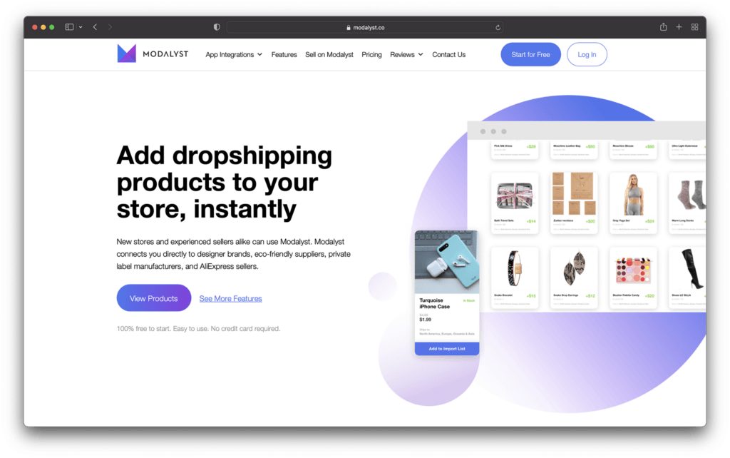 modalyst - best dropshipping companies usa