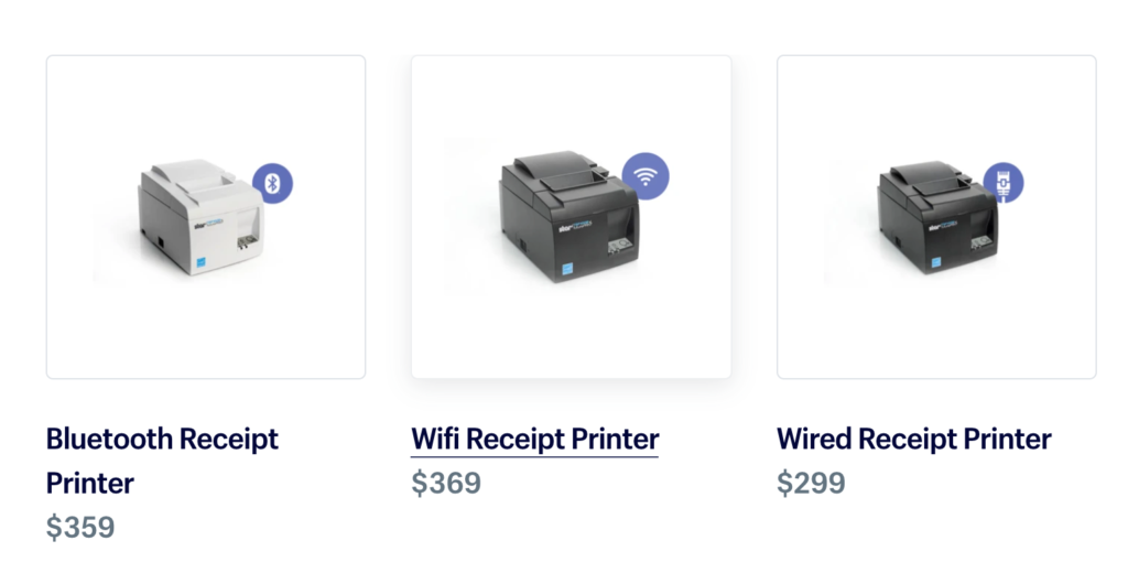 receipt printers - Shopify POS hardware