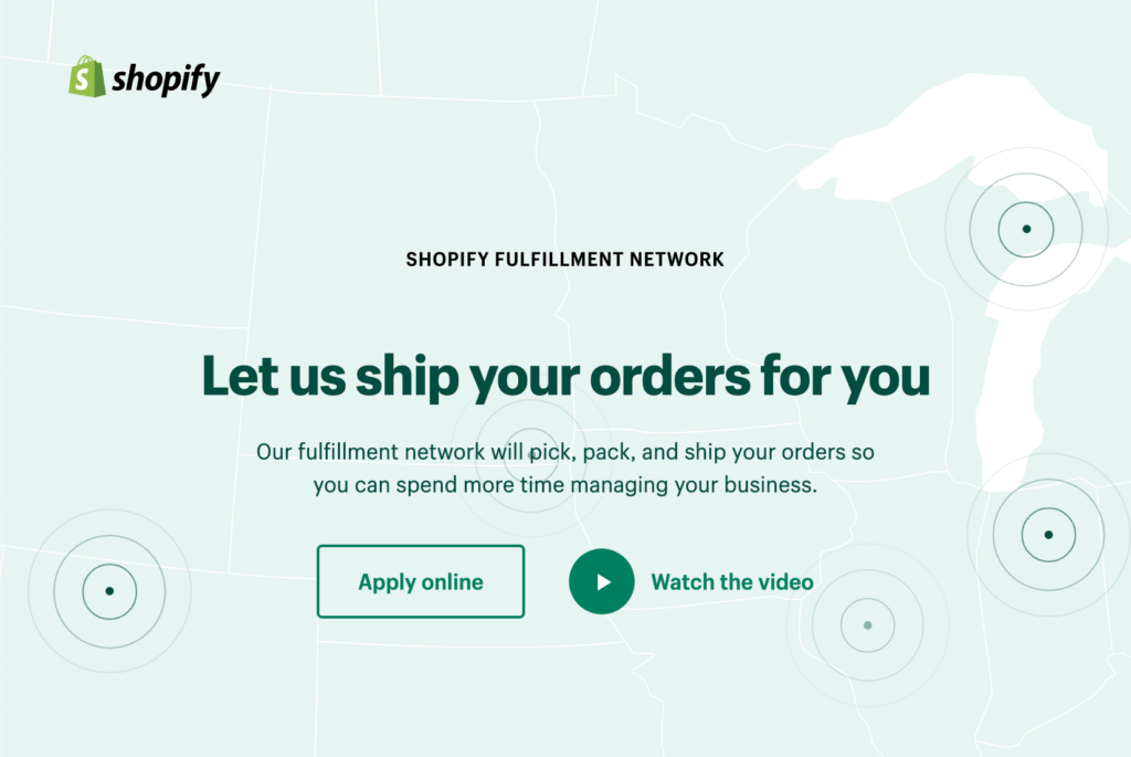 Shopify fulfillment network - new york 