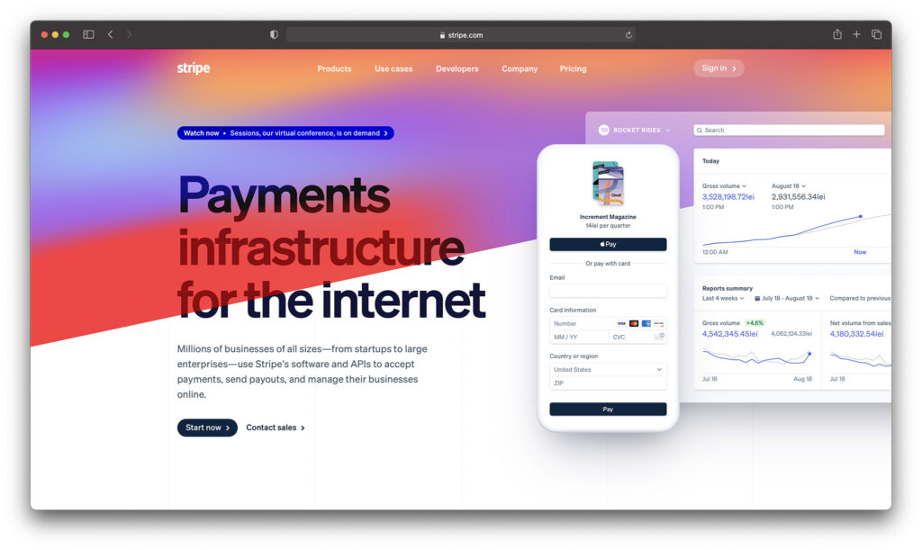 stripe - best payment gateways for shopify