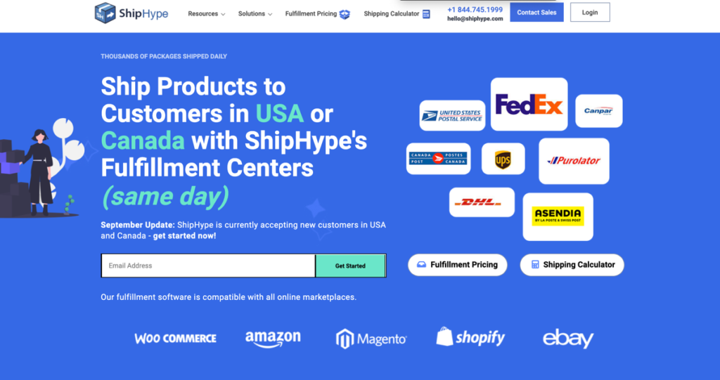 shiphype - best 3PL companies in Canada