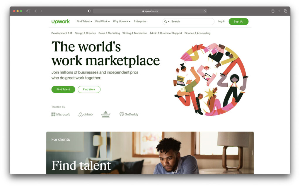 upwork - best toptal alternatives