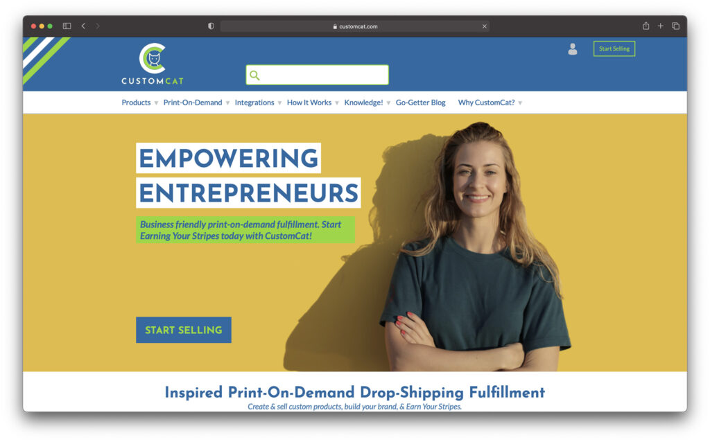 customcat - The Best Free and Paid Print on Demand Clothing Companies