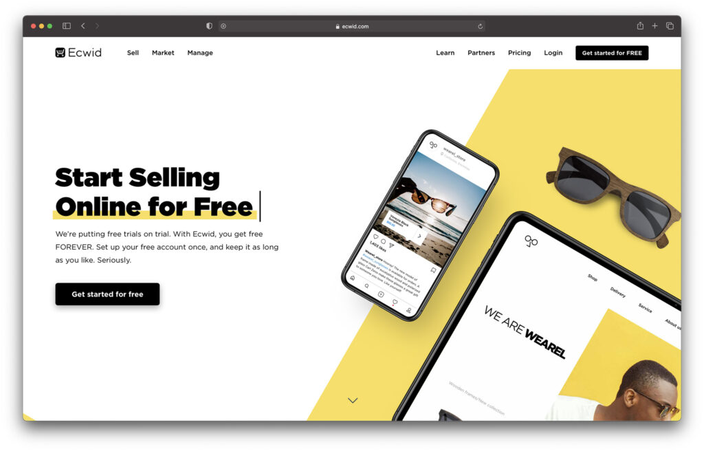 ecwid - best ecommerce website builder for small business