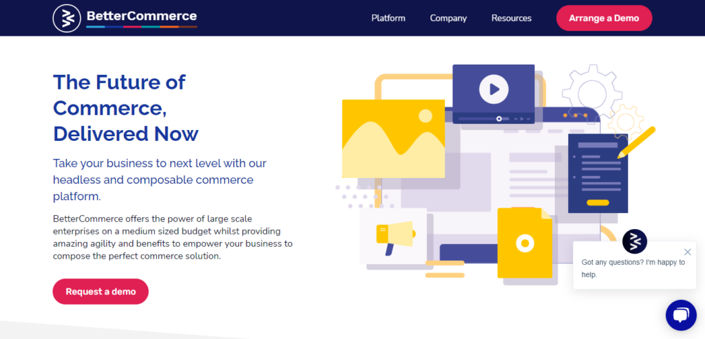 bettercommerce homepage