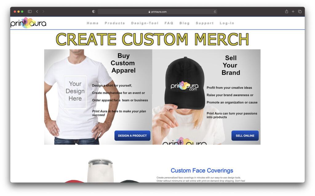 print aura - The Best Print on Demand hats